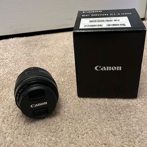 Canon lense 50 mm 1.4